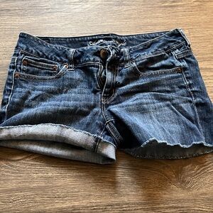 American Eagle Low Rise Denim Shorts